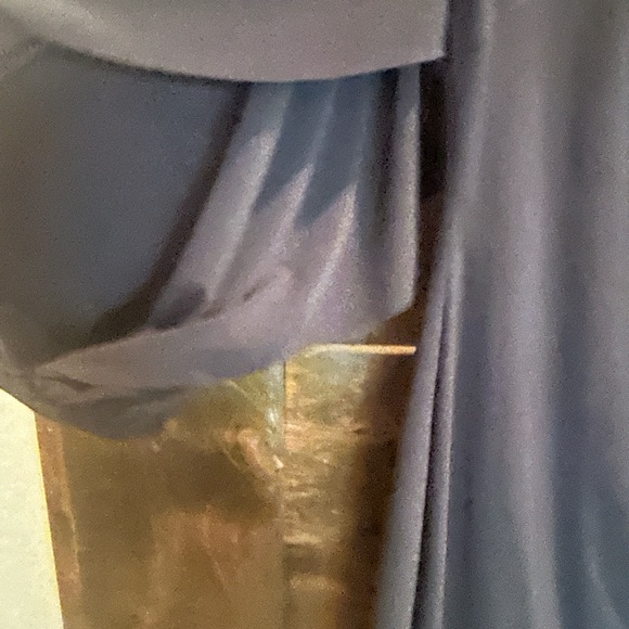 Ralph Lauren Black Ruched Sheath Dress 3/4 Dolman Sleeves - Picture 2 of 6